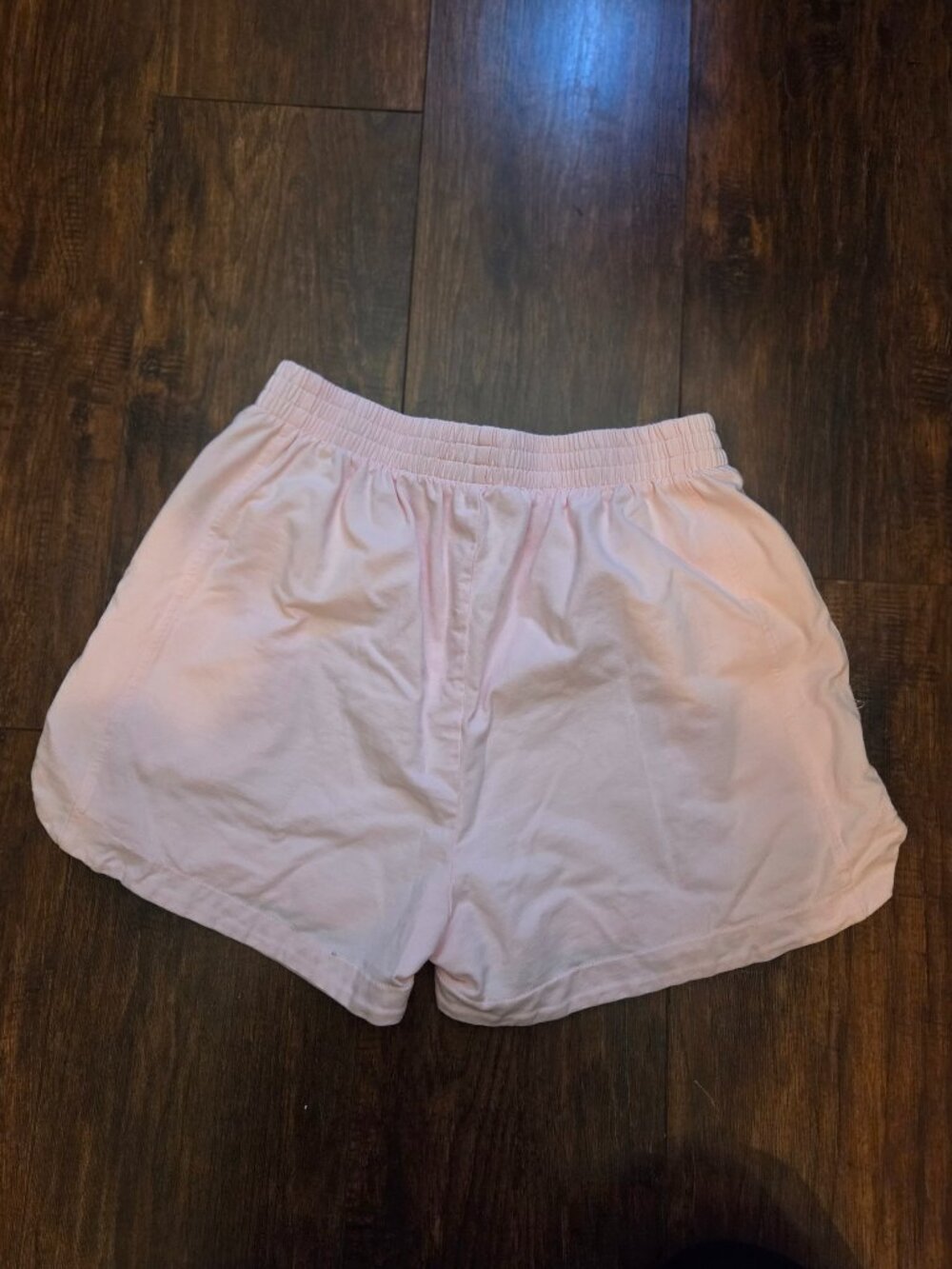 NWOT Soft Light Pink High-Rise Athletic Lounge Shorts with Pockets - Small - Picture 2 of 6